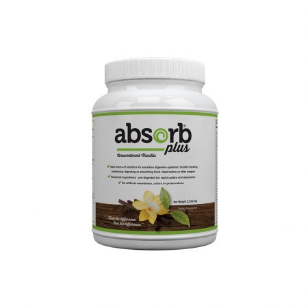 Absorb Plus Unsweetened Vanilla - 1 kg tub